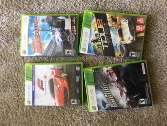 Xbox 360 Racing game bundle