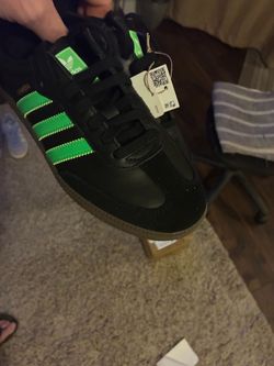 Adidas Samba Black Green Sneakers