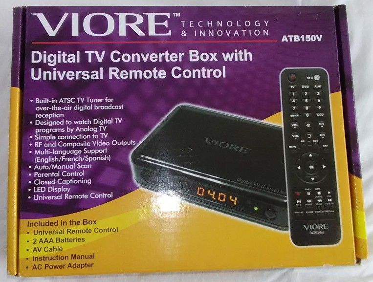 Digital TV Converter Box