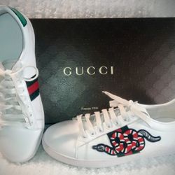 Gucci Ace Snake Sneakers 85