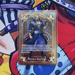 Silvers Rayleigh OP11 SP Alternate Art English OP09-005 One Piece TCG NM