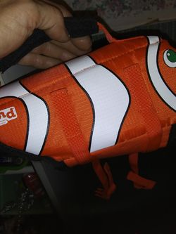 Small dog life jacket "Nemo"
