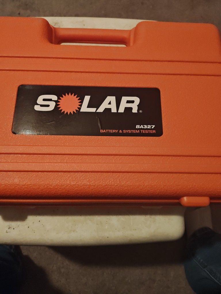 Battery And System Tester By Solar
