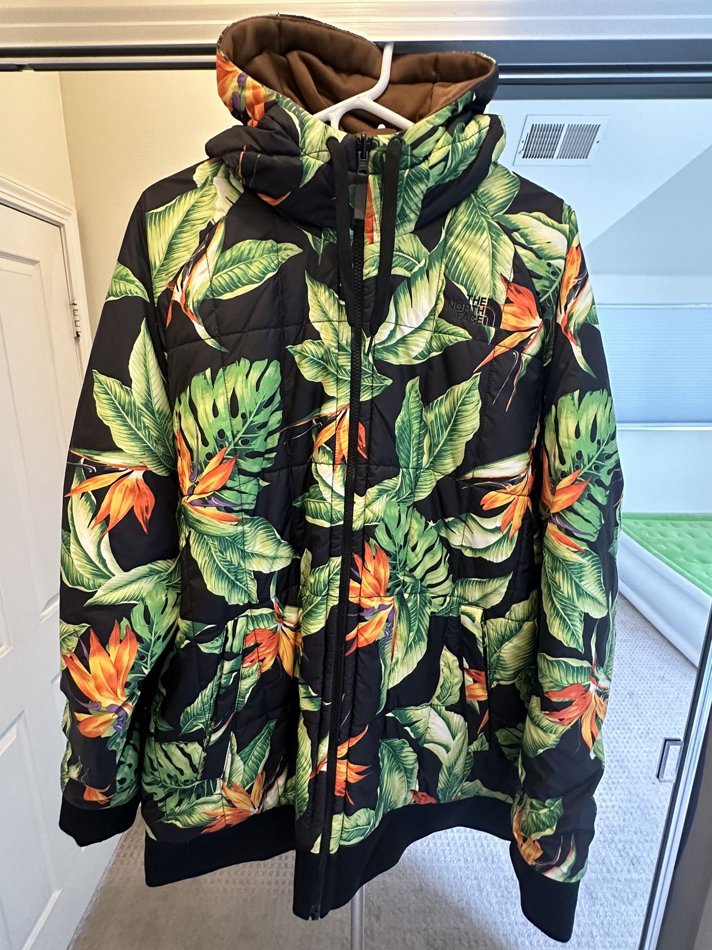 The North Face Kingston Mahalo Hawaiian RARE reversible jacket mens XXL