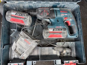 Bosch 11536VSR 36V Cordless SDS-Plus Rotary Hammer Drill with Litheon Battery