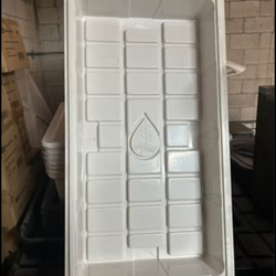 BOTANICARE 2”by4” ID TRAY WHITE