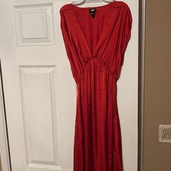NEW H&M Maxi Red Dress Size 6