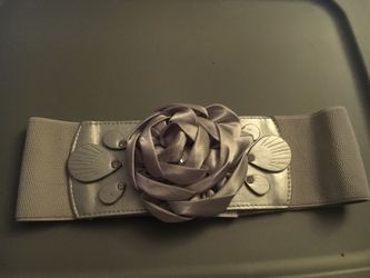 Silver belt