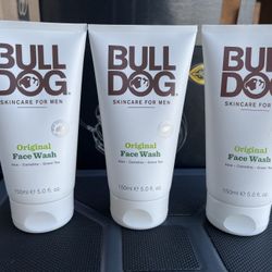 3pcs Bulldog FaceWash