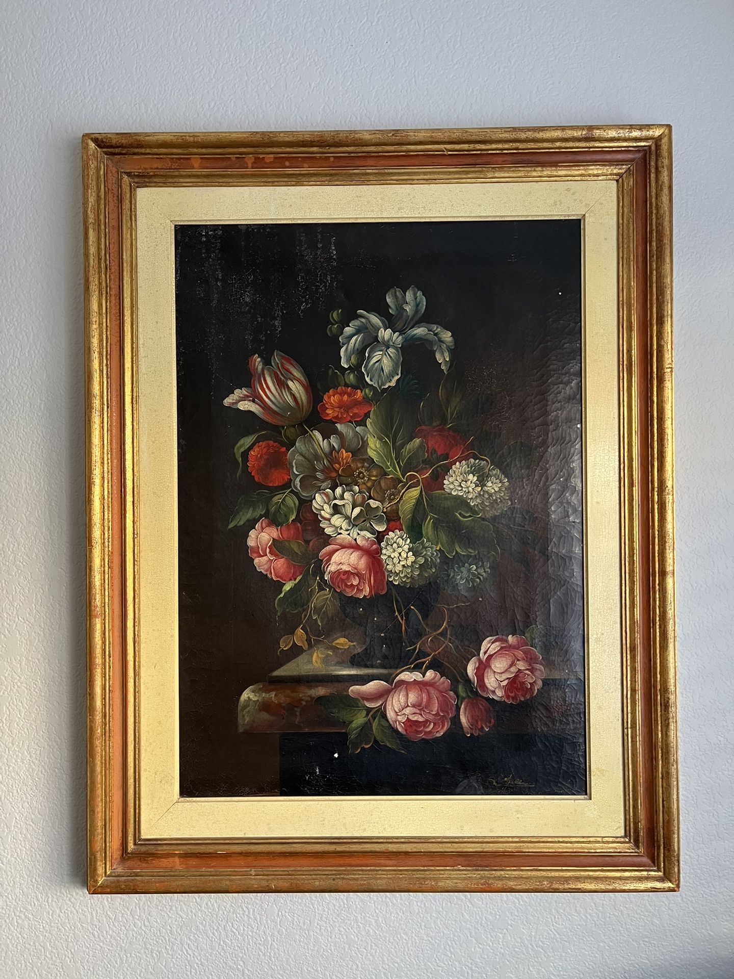 Canvas Floral Painting