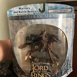 2003 Lord Of The Rings Aragorn On Horseback Collectible Figure 
