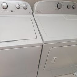3 Months Warranty Whirlpool Washer And Dryer Set 