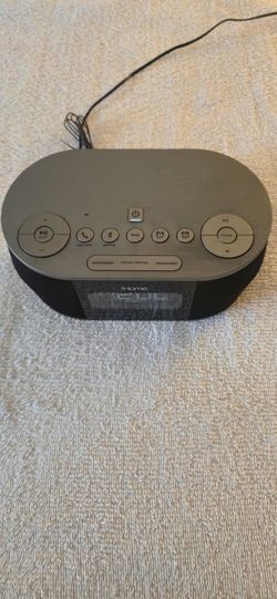 iHome Bluetooth Alarm Clock Speaker iBT38