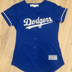 Majestic LA Dodgers blue women’s Jersey