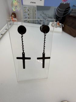 Stainless steel earrings high quality aretes de acero inoxidable elegantes