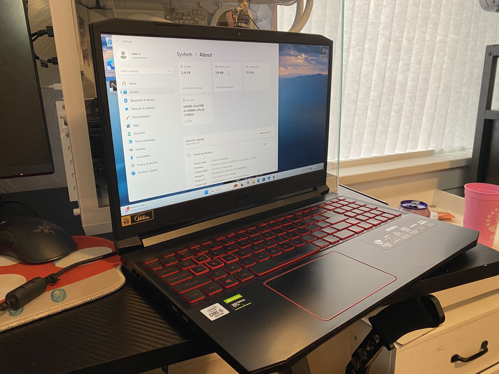 Acer Nitro 5 Gameing Laptop