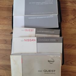 NISSAN QUEST OWNER MANUAL
