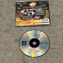 Twisted Metal 2 (Sony PlayStation 1, 1997) PS1 No Manual Tested