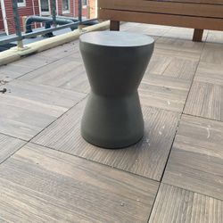 Concrete End Table