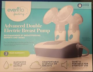 Evenflo double electric Breastpump brand new sealed