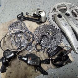 Entire 9spd Deore Groupset 