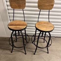 Industrial Style Bar Stools