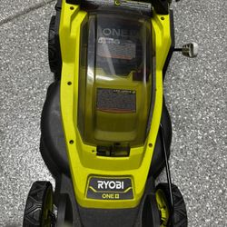 Battery Operated Lawnmower 