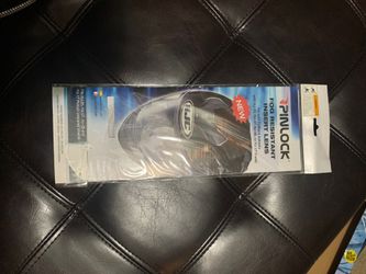 Pinlock motorcycle helmet lens cover