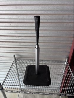 Adjustable Height Baseball and Softball Batting Tee