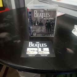 Ps3 Game The Beatles Rockband 