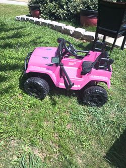 Pink Jeep