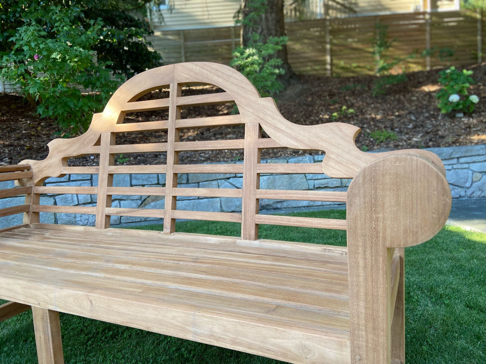 Teak Patio Garden Benches (new)