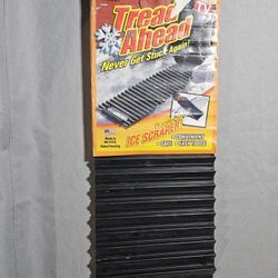Tread Ahead Traction Assistance and Ice Scraper!