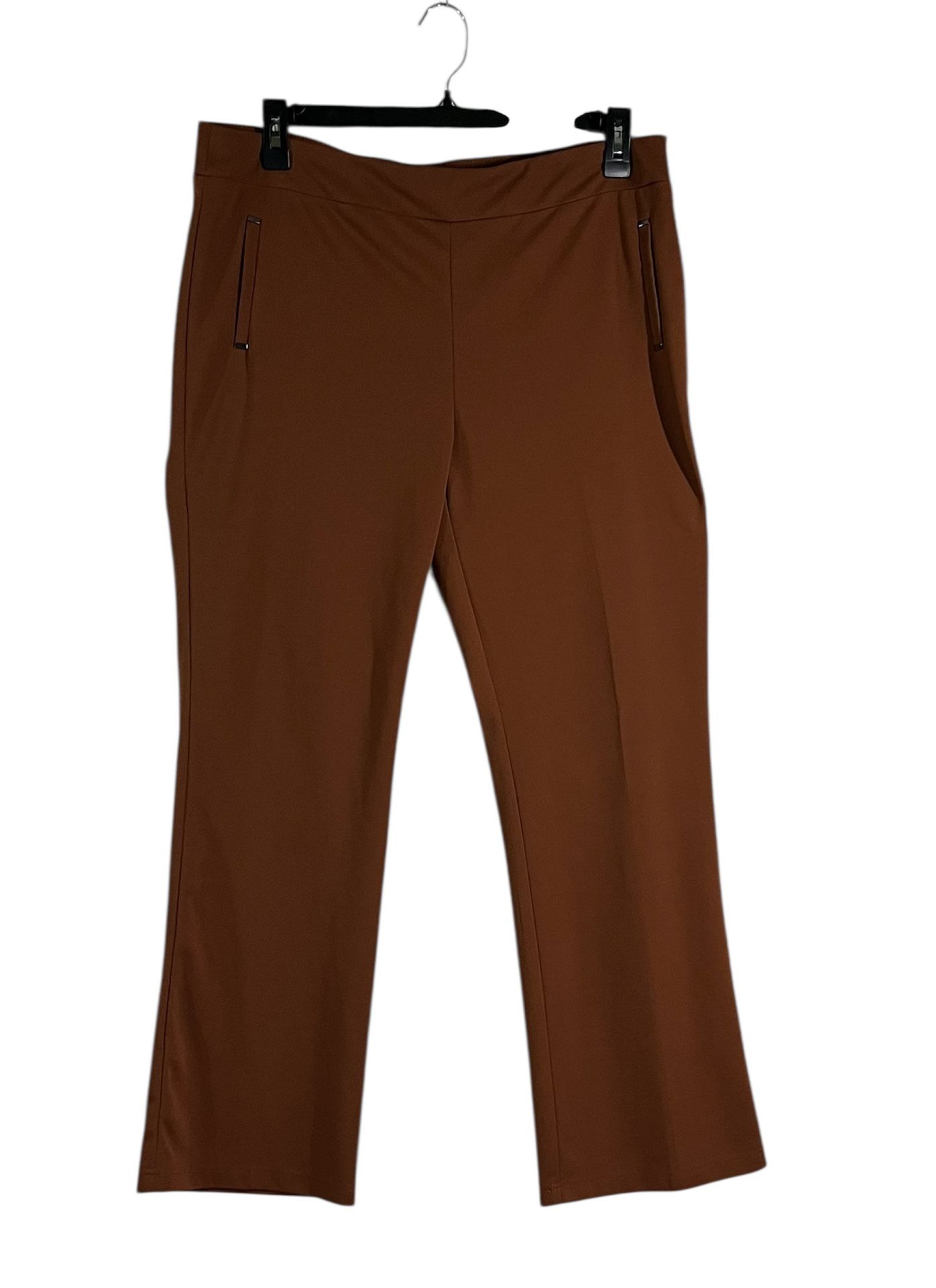 Brown Women's Size XL Stretchy Dress Pants 