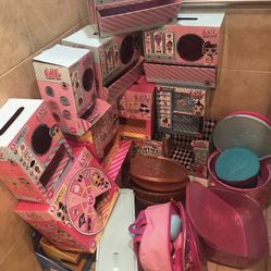 LOL Dolls Boxes And Containers and Fortnite Boxes 