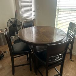 Circle Breakfast Table  