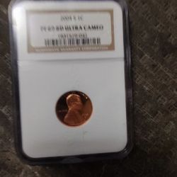 2004 S Penny Proof Graded