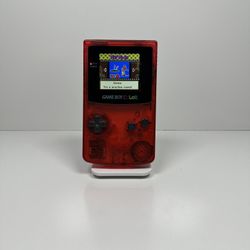 Nintendo OLED Game Boy Color - Translucent Red