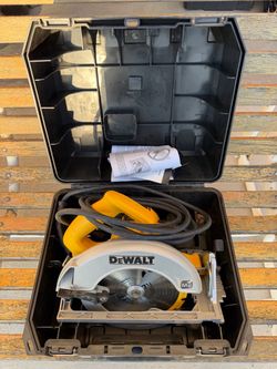 DW368 7 1/4” Dewalt circular saw corded