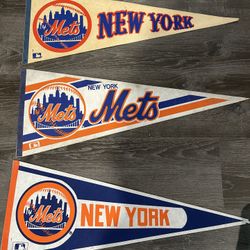 Vintage Baseball Pennants 