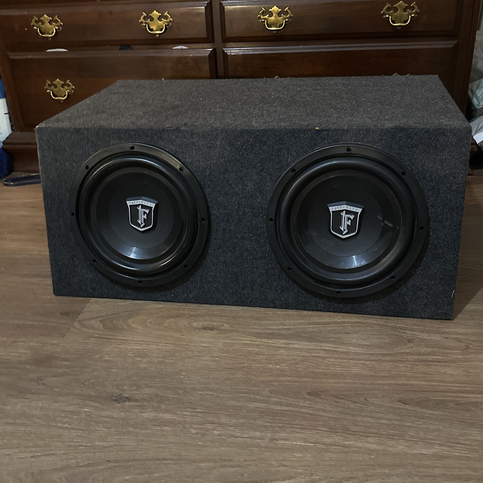 Interfere 10” Subwoofers 1000 Watts Plus Amplifier - Main Image