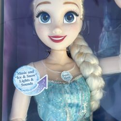 Disney Frozen Princess Doll  32 Tall 81 Cm