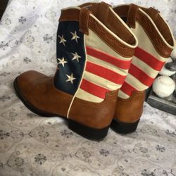 Wonder Nation Youth Western Boots Size 13