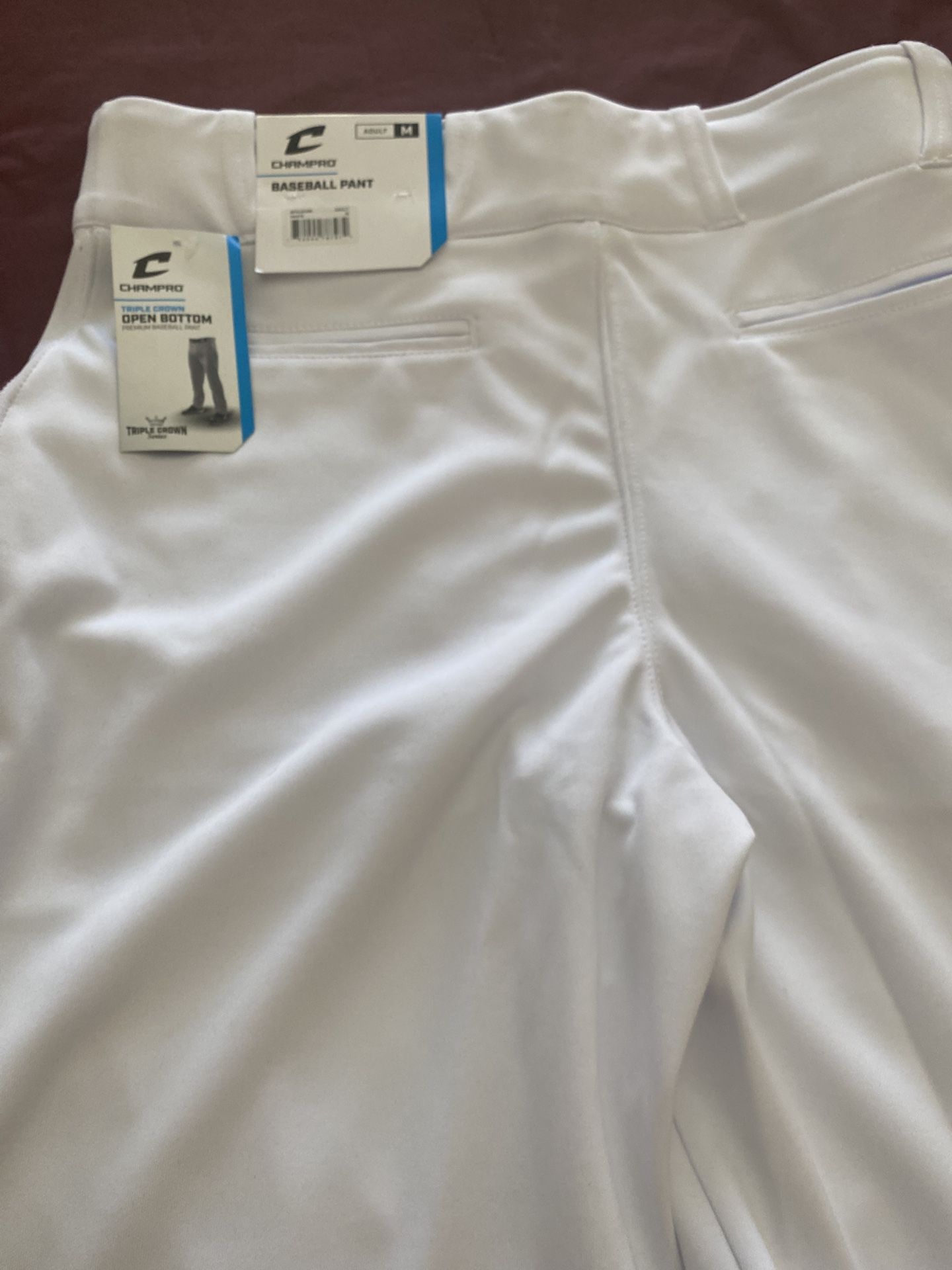 NEW!! CHAMPRO Triple Crown Open Bottom Baseball Pant NWT