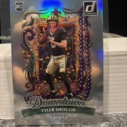Tyler Shough DOWNTOWN OVERSIZED Jumbo 2025 Donruss Football Rookie Saints RC