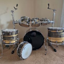7 Piece DW Performance Exotic Drumset