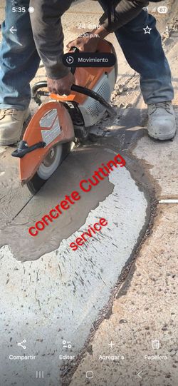 Concrete Saw