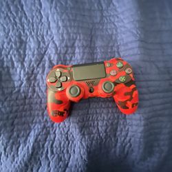 PS4 Red Controller