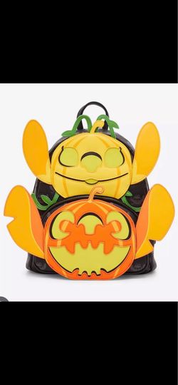 Halloween Stitch and Angel Backpack