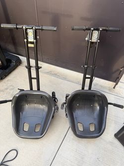 2 Jetson Hoverboard seat attachment go cart
